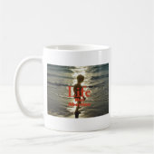 Leben wählen kaffeetasse (Links)