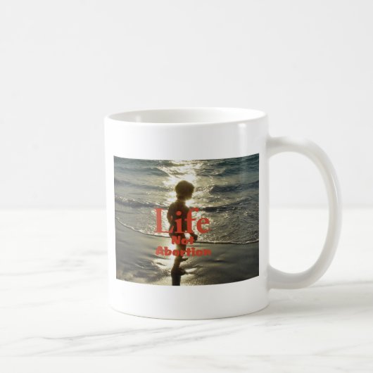 Leben wählen kaffeetasse (Rechts)
