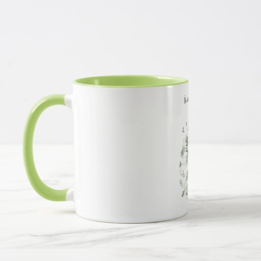 Leben weg von der Gitter-Kaffee-Tasse Tasse (Links)