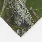 Leben wie ein Faultier Fleecedecke (Ecke)