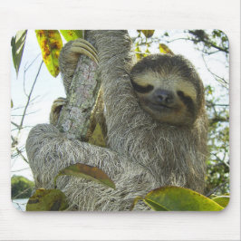 Leben wie ein Faultier Mousepad