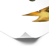 LEBEN WIE EIN KAPITALPARTY WIE EIN PIRAT POSTER (Ecke)