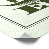 Leben wie niemand sonst poster (Ecke)