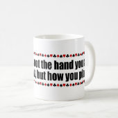 Leben wie Poker Tasse (VorderseiteRechts)