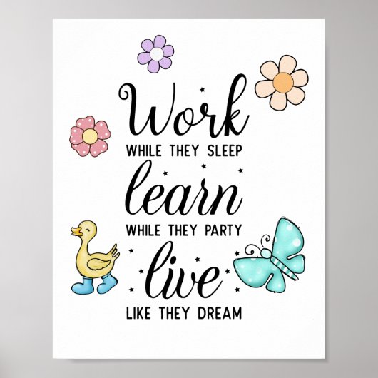 Leben wie sie träumen poster (Vorne)