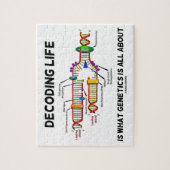 Leben zu entschlüsseln ist, worum es in der Geneti Puzzle (Vertikal)