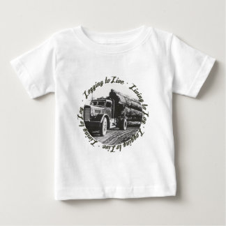 Leben zum Klotz, zeichnend auf, um zu leben Baby T-shirt