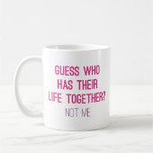 Leben zusammen kaffeetasse (Links)