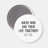 Leben zusammen magnet (Vorderseite/Rückseite)