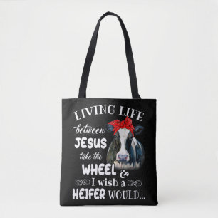 Leben zwischen jesus nehmen Sie das Rad Ich wünsch Tasche