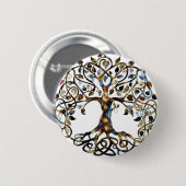 Lebendbaum Button (Vorne & Hinten)