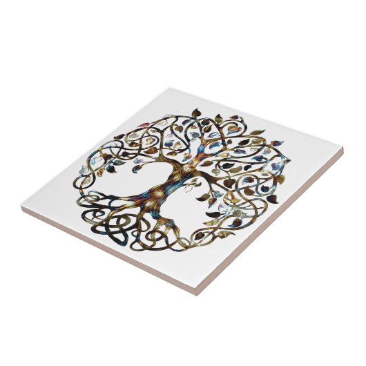 Lebendbaum Fliese (Seite)