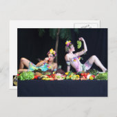 Lebendbüffet - Lebendbüffet für den Körper Postkarte (Vorne/Hinten)