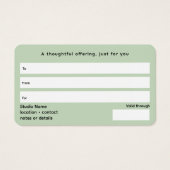 Lebende Blätter | Mandala (Rückseite)