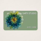 Lebende Blätter | Mandala (Vorderseite)