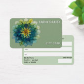 Lebende Blätter | Mandala (Schreibtisch)