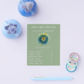 Lebende Blätter | Mandala Flyer (Einzeln)