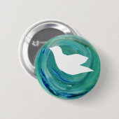 Lebende Erde - Knopf Button (Vorne & Hinten)