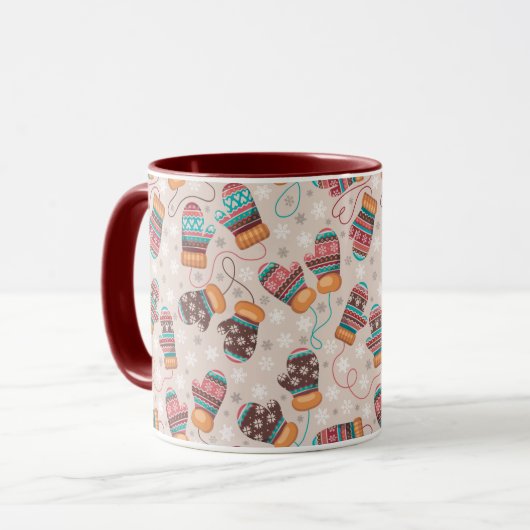 Lebende Fausthandschuhe Tasse (Vorderseite Links)