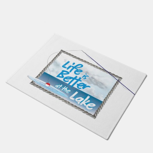 Lebende Fußmatte des Sees (Schrägansicht)