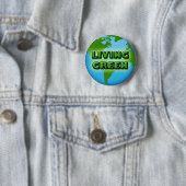 LEBENDE GRÜNE ERDE BUTTON (Beispiel)