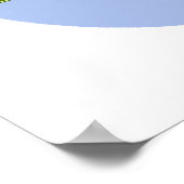 lebende grüne Erde Poster (Ecke)