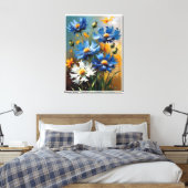 lebende Helligkeit Panel R Leinwanddruck (Insitu (Schlafzimmer))