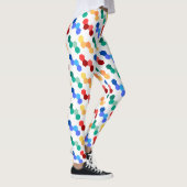 Lebende Kaleidoskop-Leggings Leggings (Rechts)