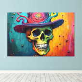 Lebende Knochen Leinwanddruck (Insitu (Holzboden))