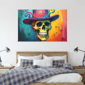 Lebende Knochen Leinwanddruck (Insitu (Schlafzimmer))