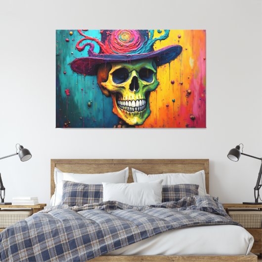 Lebende Knochen Leinwanddruck (Insitu (Schlafzimmer))