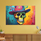 Lebende Knochen Leinwanddruck (Insitu (Wohnzimmer))