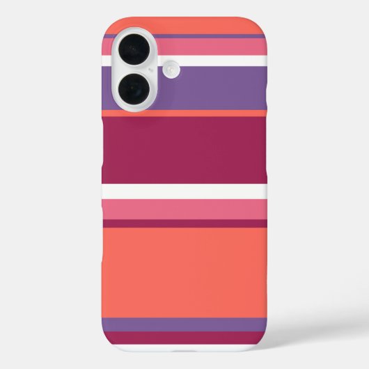 Lebende Korallen, rot und violett Case-Mate iPhone Hülle (Rückseite)