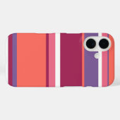 Lebende Korallen, rot und violett Case-Mate iPhone Hülle (Rückseite (Horizontal))