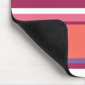 Lebende Korallen, rot und violett Mousepad (Ecke)