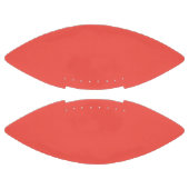 Lebende Korallenfarbe Football (Paneele)