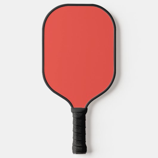 Lebende Korallenfarbe Pickleball Schläger (Vorderseite)