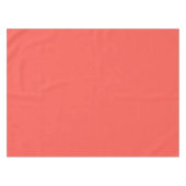 Lebende Korallenfarbe Tischdecke (Vorderseite (Horizontal))