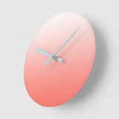 LEBENDE KORALLOMBRE MIT WEISS RUNDE WANDUHR (Winkel)