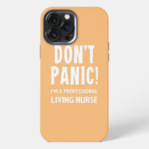 Lebende Krankenschwester iPhone 13 Pro Max Hülle