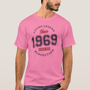 Lebende Legende 1969 gereift bis zur Vollkommenhei T-Shirt