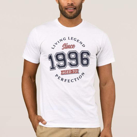 Lebende Legende 1996 Volljährig T-Shirt (Vorderseite)