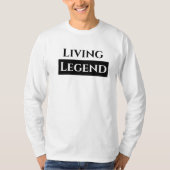 Lebende Legende Herren's Basic Long Sleeve T - Shi T-Shirt (Vorderseite)