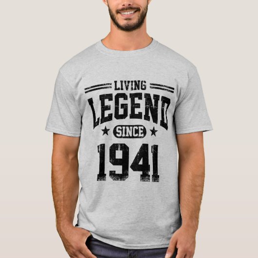 Lebende Legende seit 1941 T-Shirt (Vorderseite)