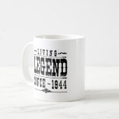 Lebende Legende seit 1944 Kaffeetasse (Vorderseite Links)