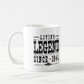 Lebende Legende seit 1944 Kaffeetasse (Links)