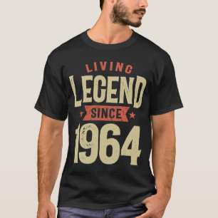 Lebende Legende seit 1964 Geburtstag T-Shirt