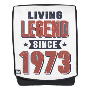 Lebende Legende seit 1973 Geburtstagsgeschenk Rucksack