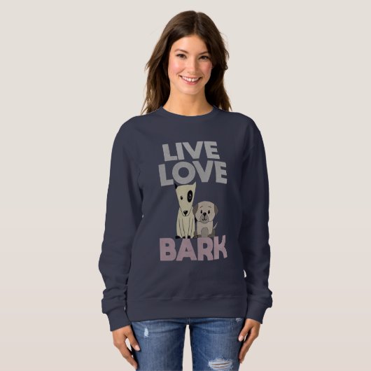 Lebende Liebe Sweatshirt (Vorne ganz)