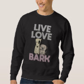 Lebende Liebe Sweatshirt (Vorderseite)